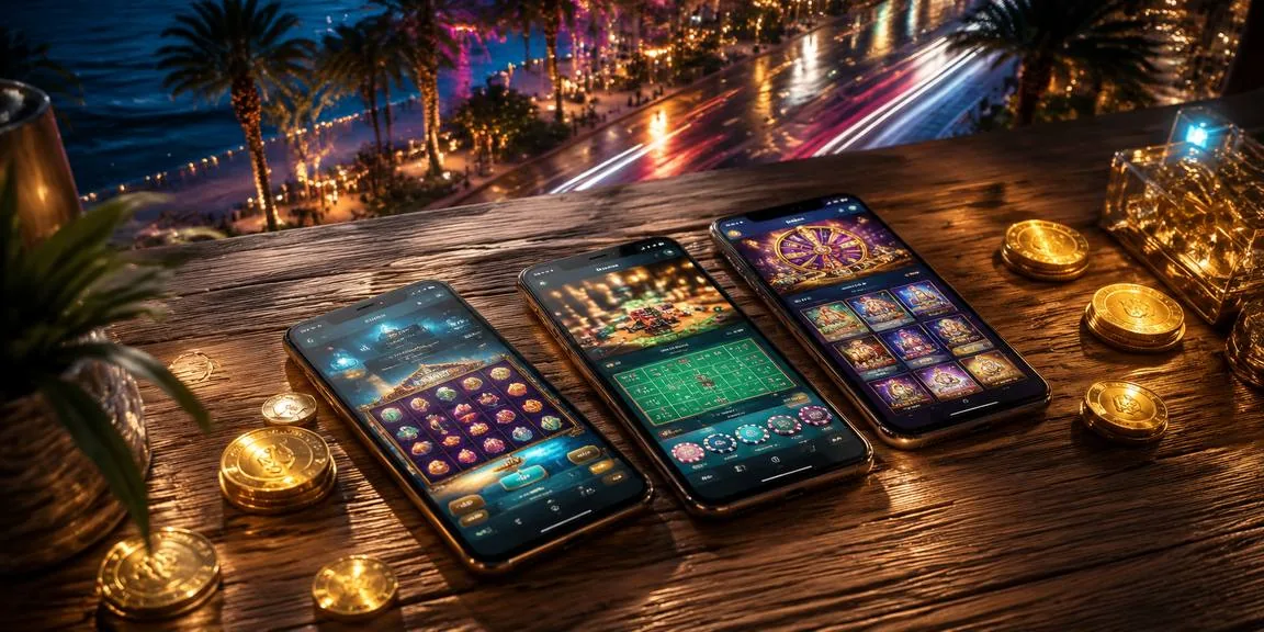 Mobile casino lobby